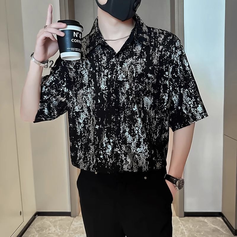 Men'S Fashion Looks 2026 - Camisa de Manga Corta para Hombre,