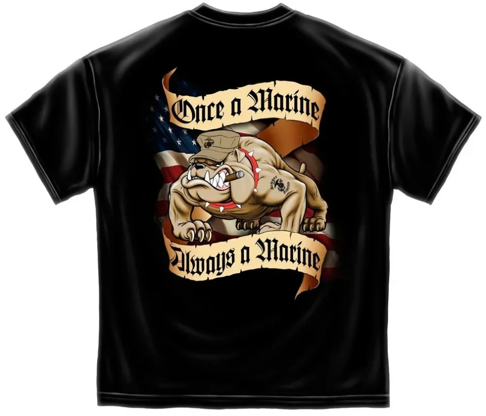 Military Shirt Men - Camiseta del Cuerpo de Marines Militar