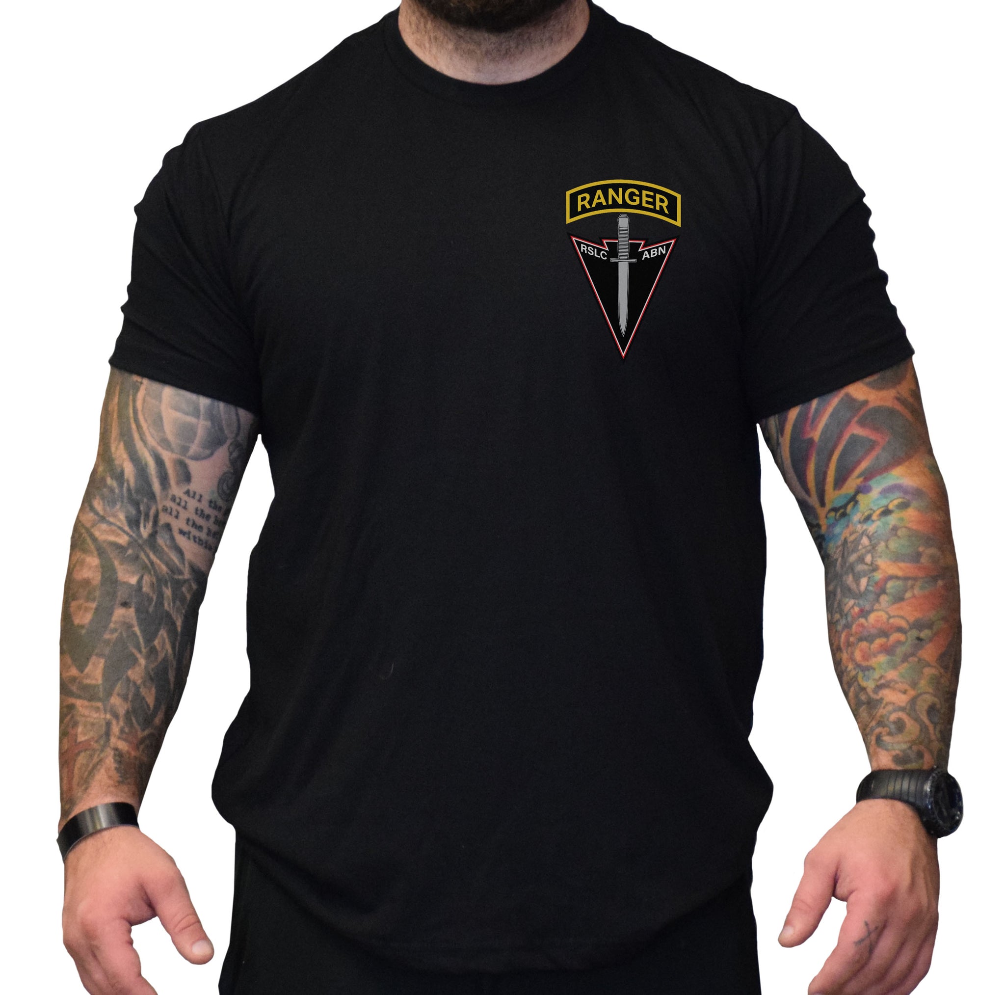 Military Shirt Men - Camiseta con logotipo de Ranger RSLC