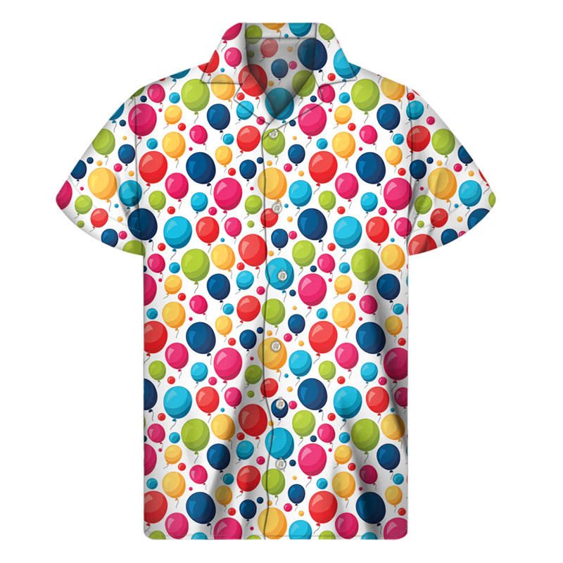 Men'S Fashion Lk - Camisa hawaiana con estampado 3D de