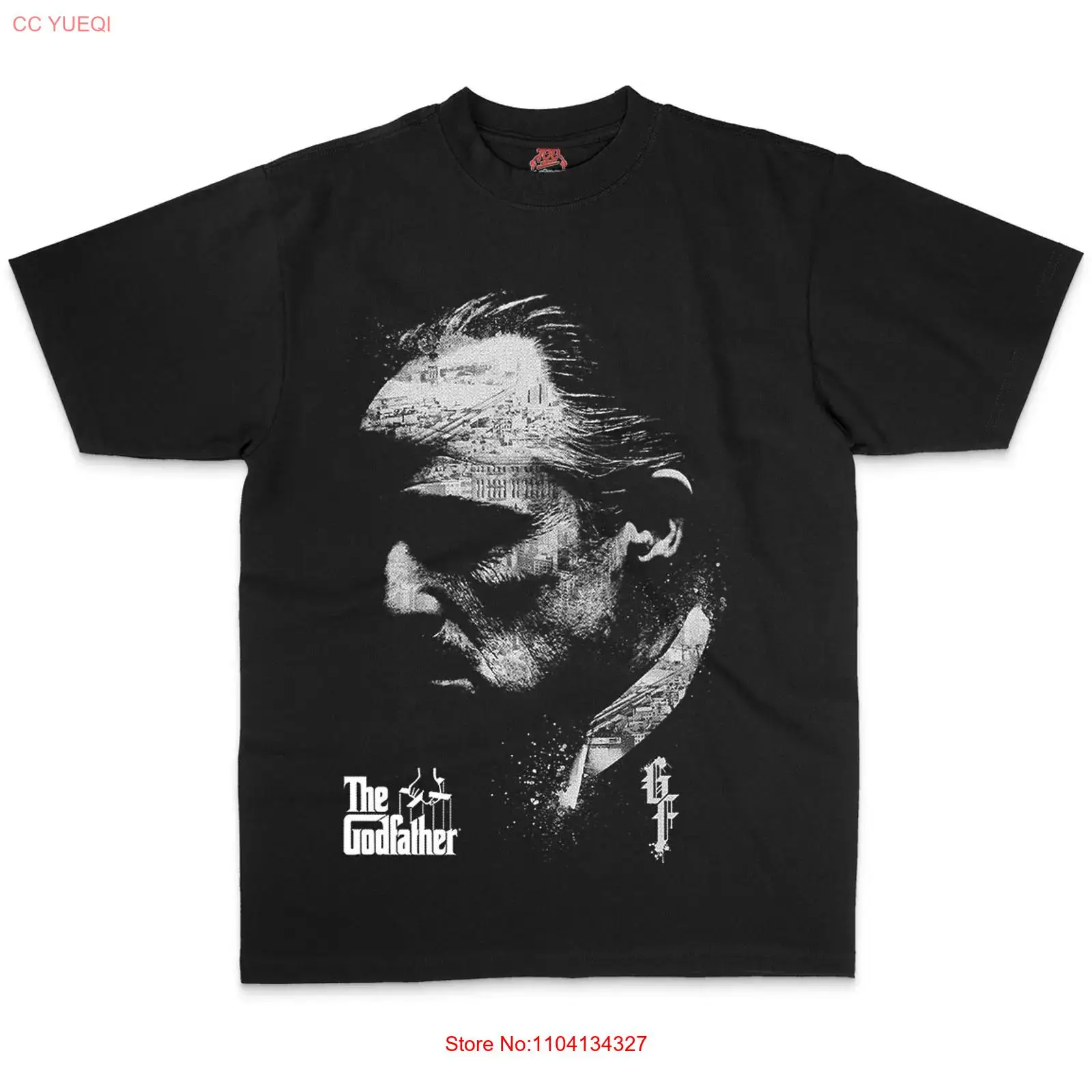 Men'S Fashion Everyday - Camiseta The Godfather Vintage Lavada, Informal