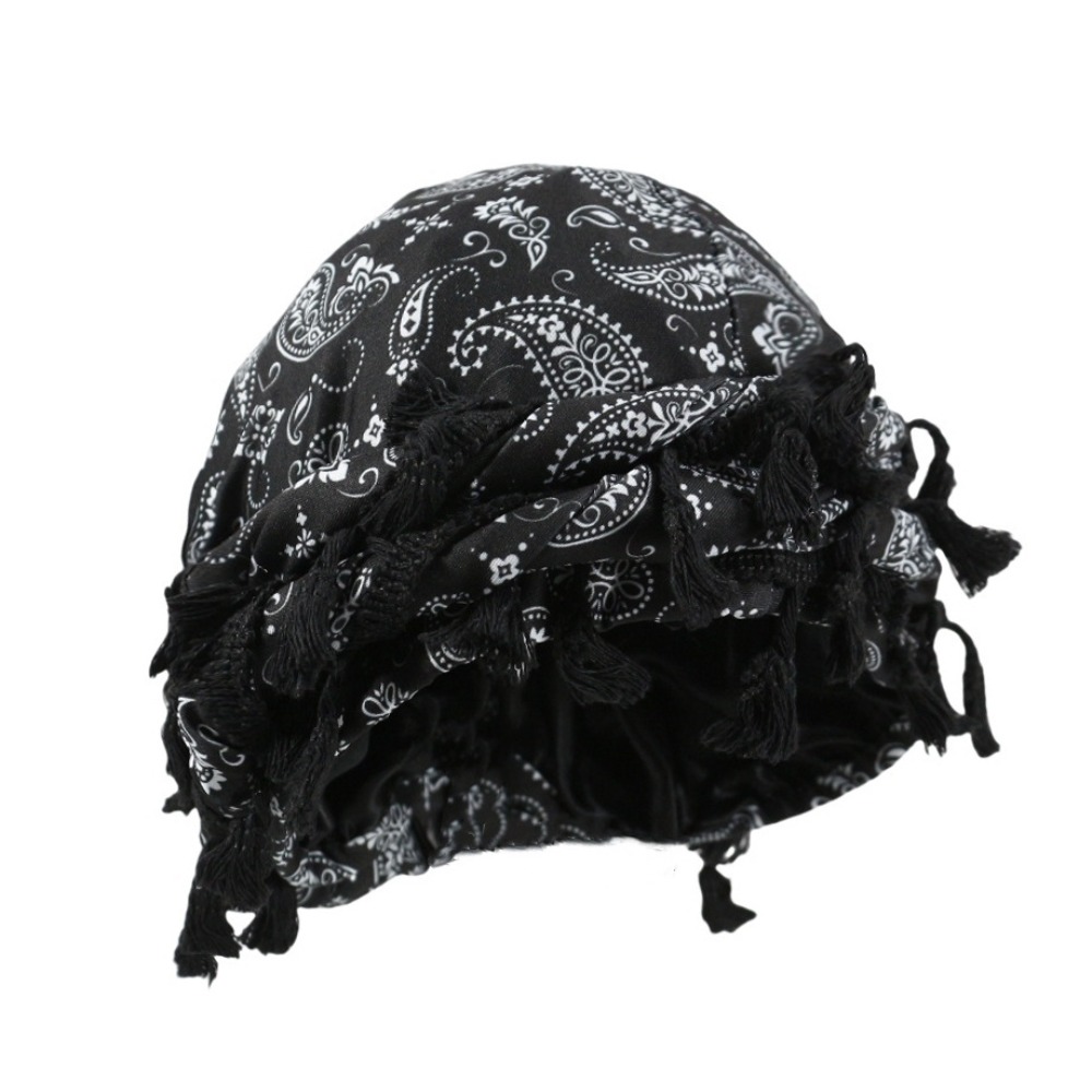 Men'S Fashion Head Scarf - Pañuelo turbante unisex de satén con
