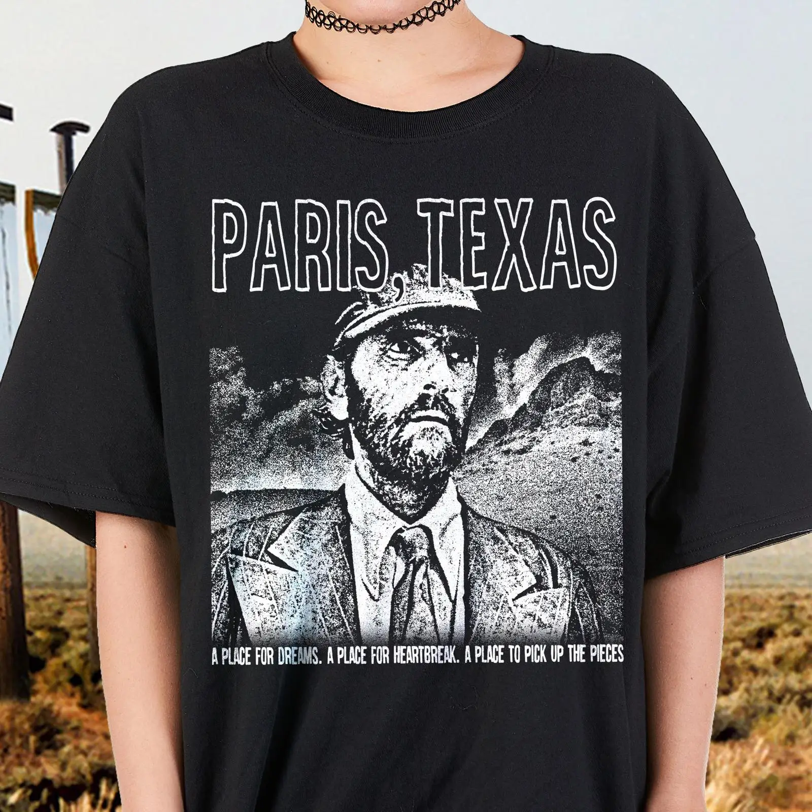 Men'S Fashion Genres - Camiseta Paris Texas Wim Wenders, estilo