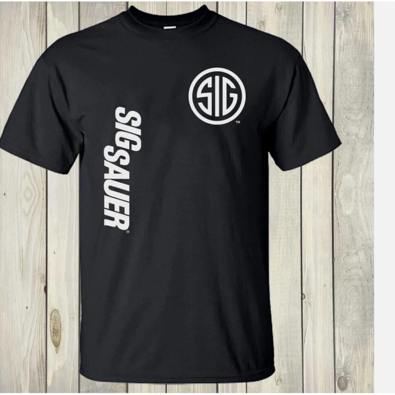 Military Shirt Men - Camiseta con Logo de armas de