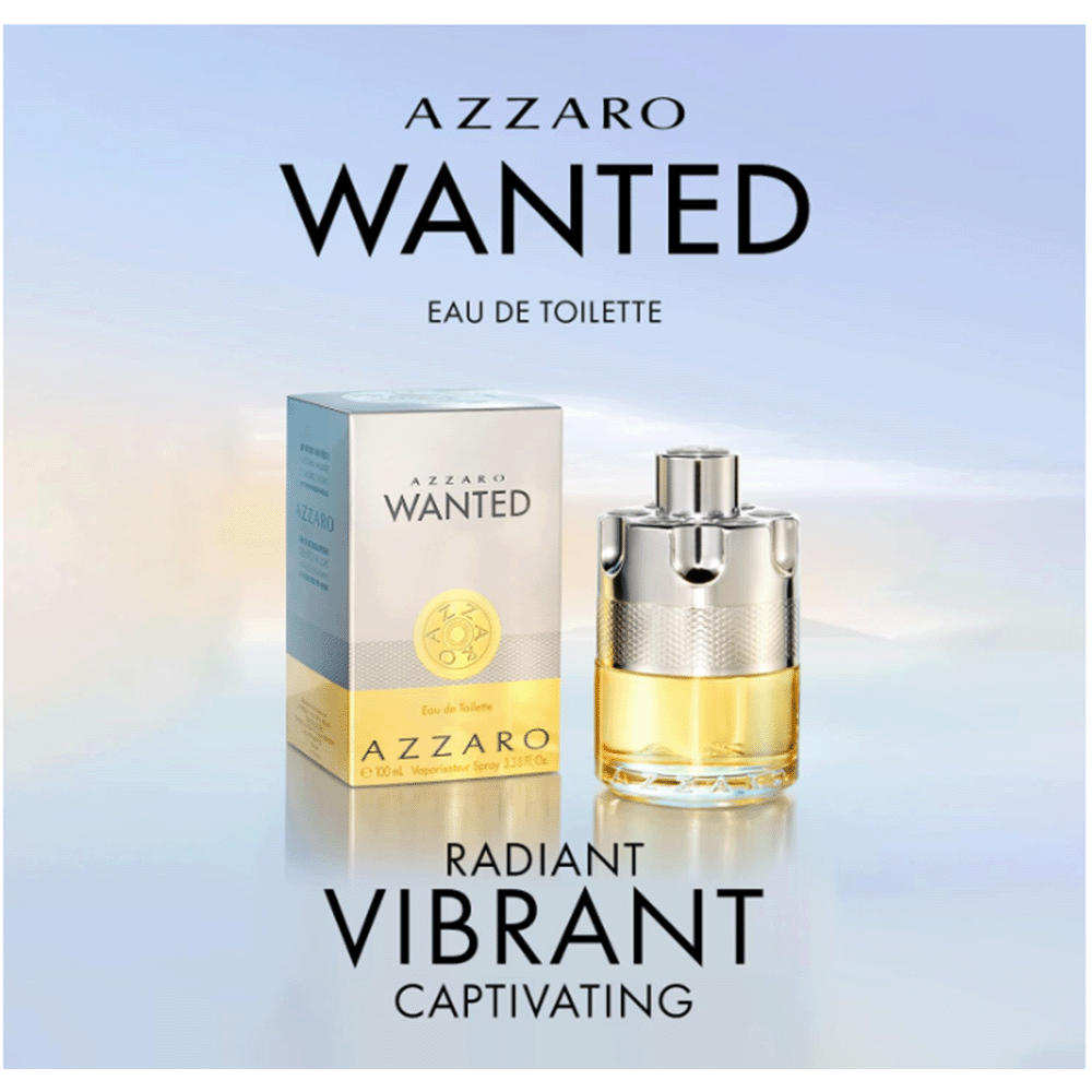 Men'S Fashion Perfume - Azzaro Wanted EDT 100ml Fragancia Masculina,