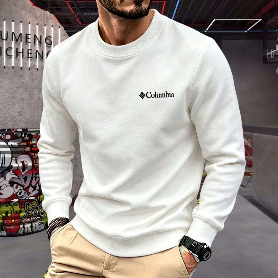 Mens Fashion Top - Polo de manga larga para hombre