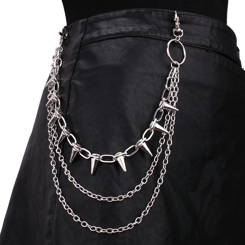 Men'S Fashion Overalls - Hip Hop Punk Rock pantalones de