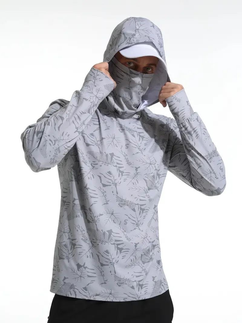 Mens Fashion Top - Camiseta de Manga Larga para Hombre,