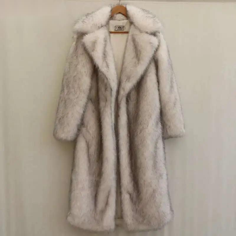Men'S Fashion X - Abrigo de piel de visón para