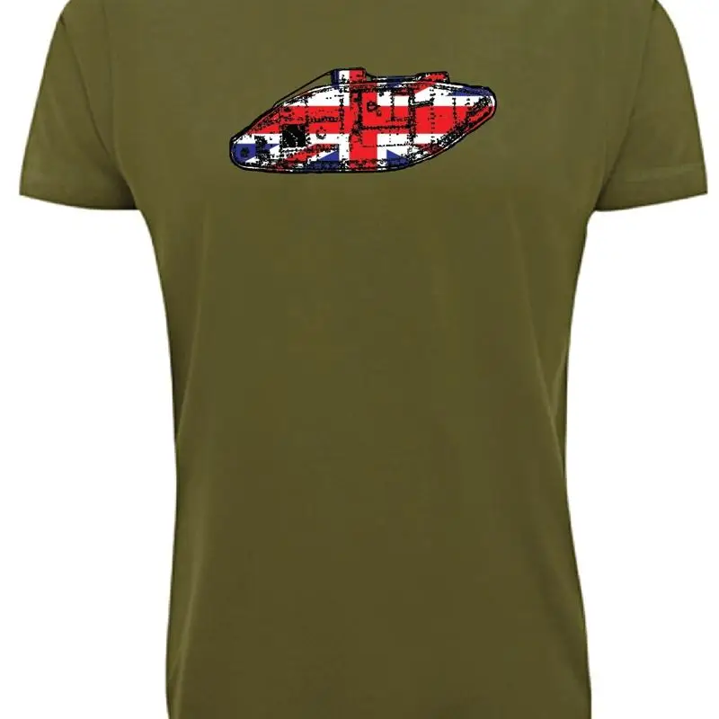 Military Shirt Men - Camiseta Ww1 Tank Union Jack, militar