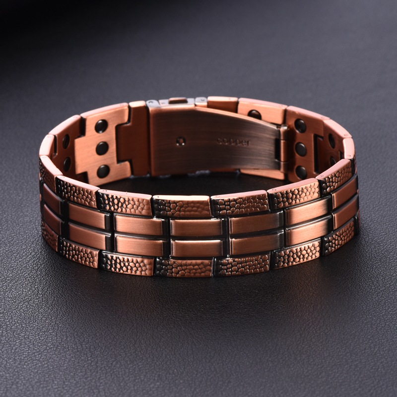 Men'S Fashion Lk - Pulsera de cobre premium para hombre,