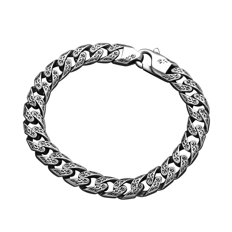 Men'S Fashion Lk - Nueva pulsera de cadena cubana estilo
