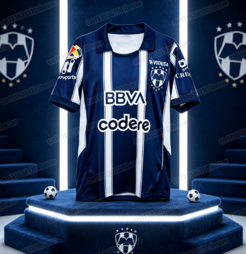 Men'S Fashion Monterrey - Nueva Llegada: Camiseta de Fútbol Rayados