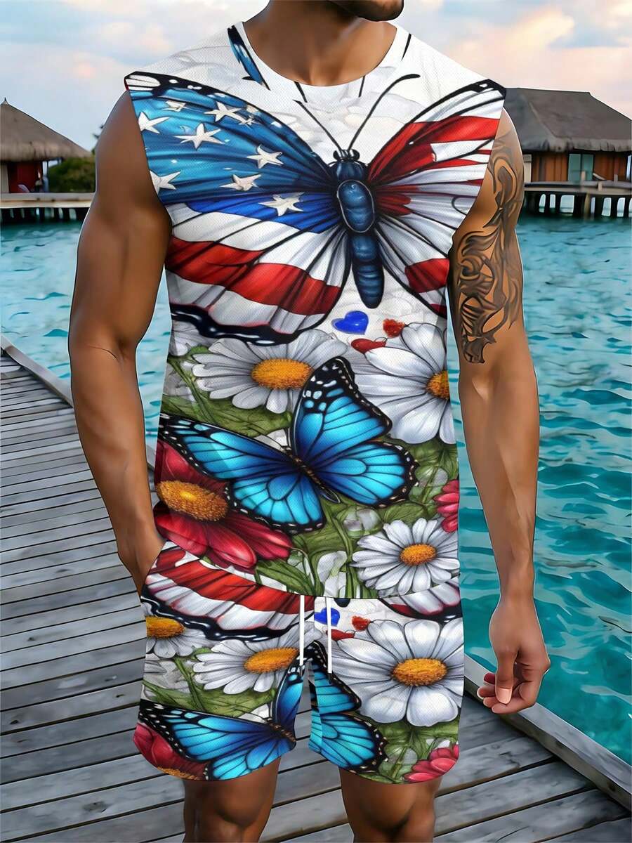 Mens Fashion Top - Conjunto Casual de Moda 2026 Europeo