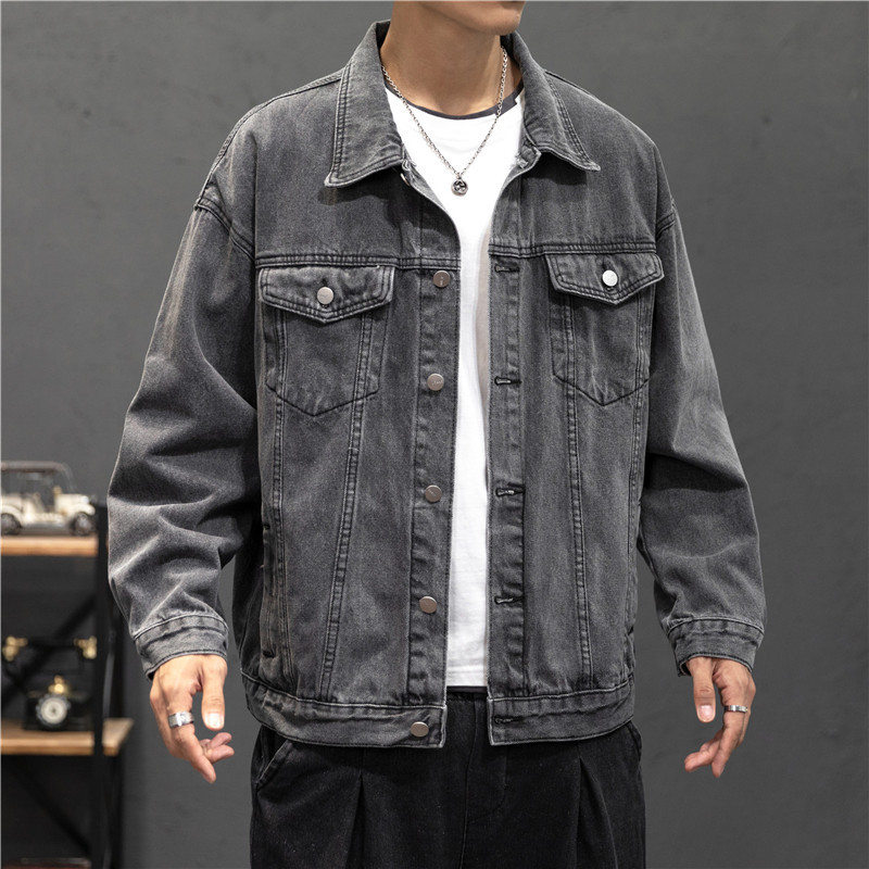 Chaqueta vaquera Vintage para  - Mens Fashion Denim Jacket reseña y precio