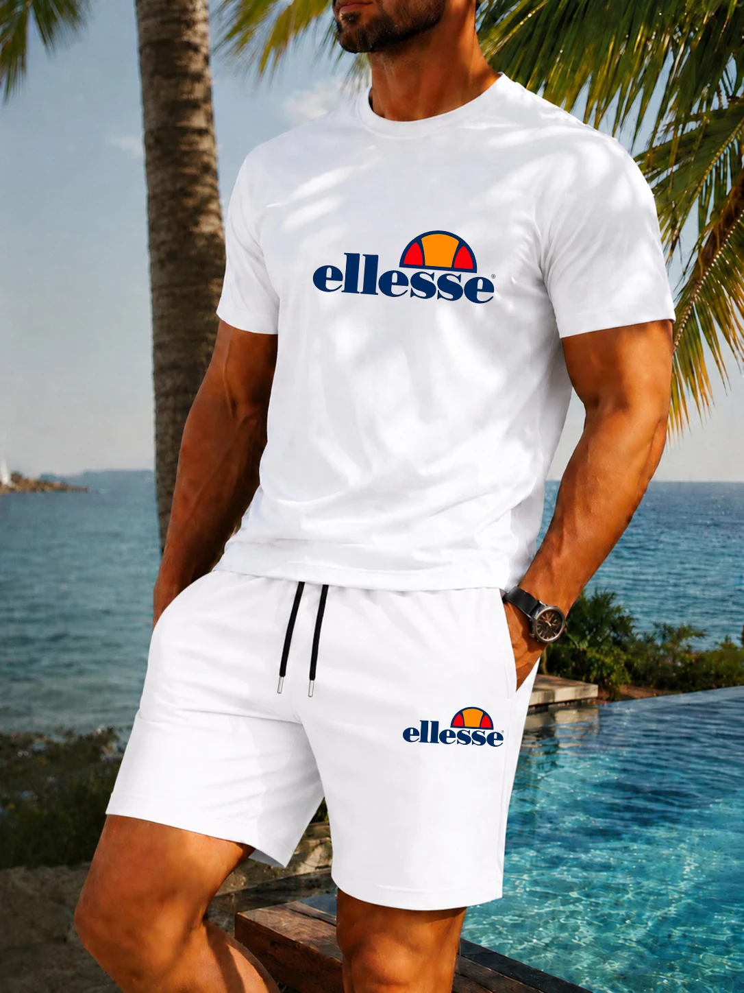 Nuevo Conjunto de Dos Piezas d - Mens Fashion Clothes reseña y precio