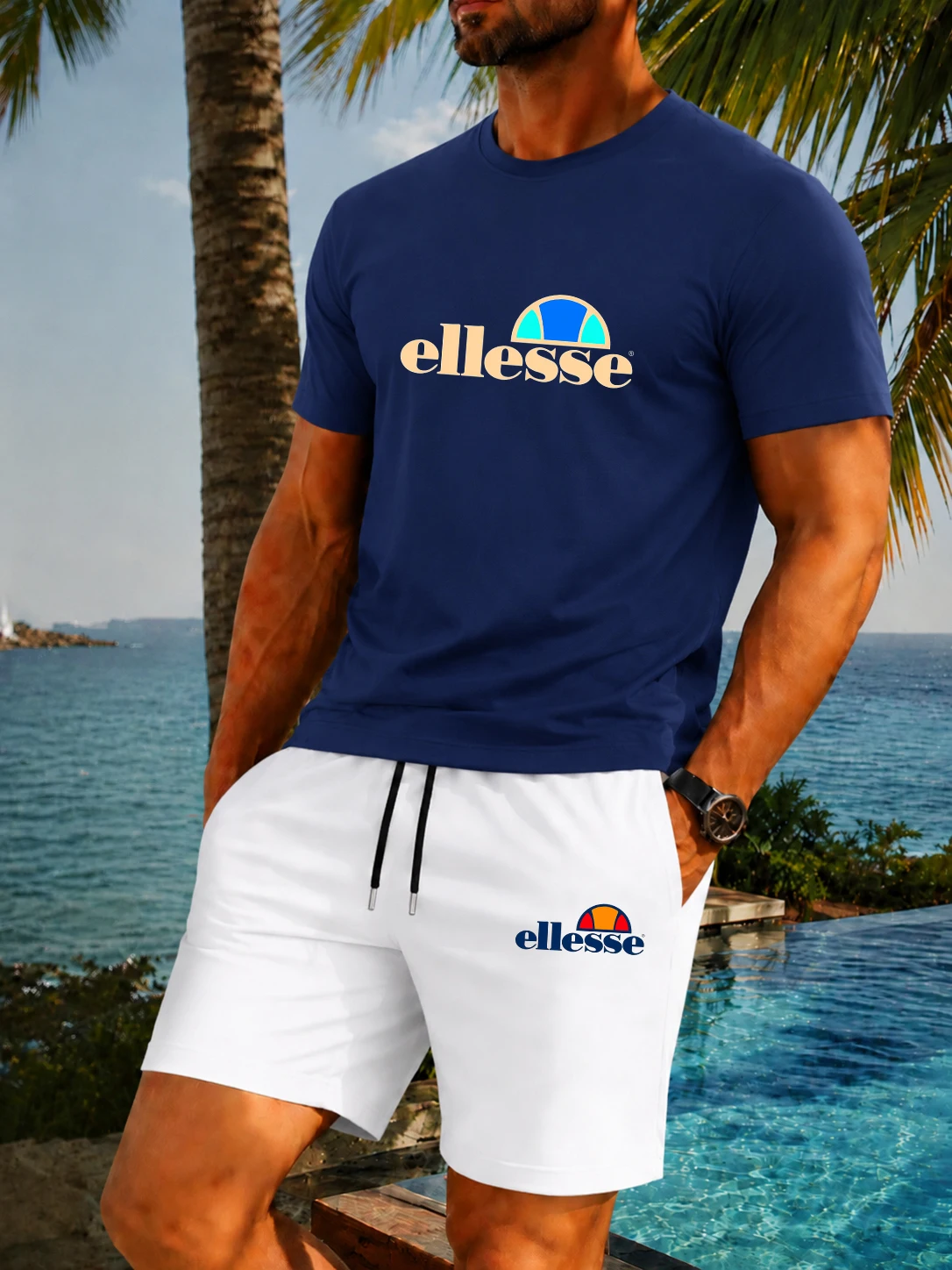 Nuevo Conjunto de Dos Piezas d - Mens Fashion Clothes reseña y precio