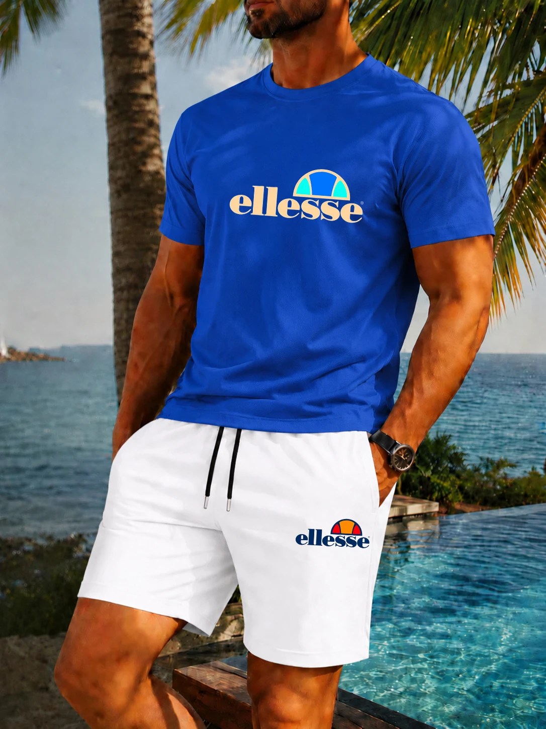 Nuevo Conjunto de Dos Piezas d - Mens Fashion Clothes reseña y precio