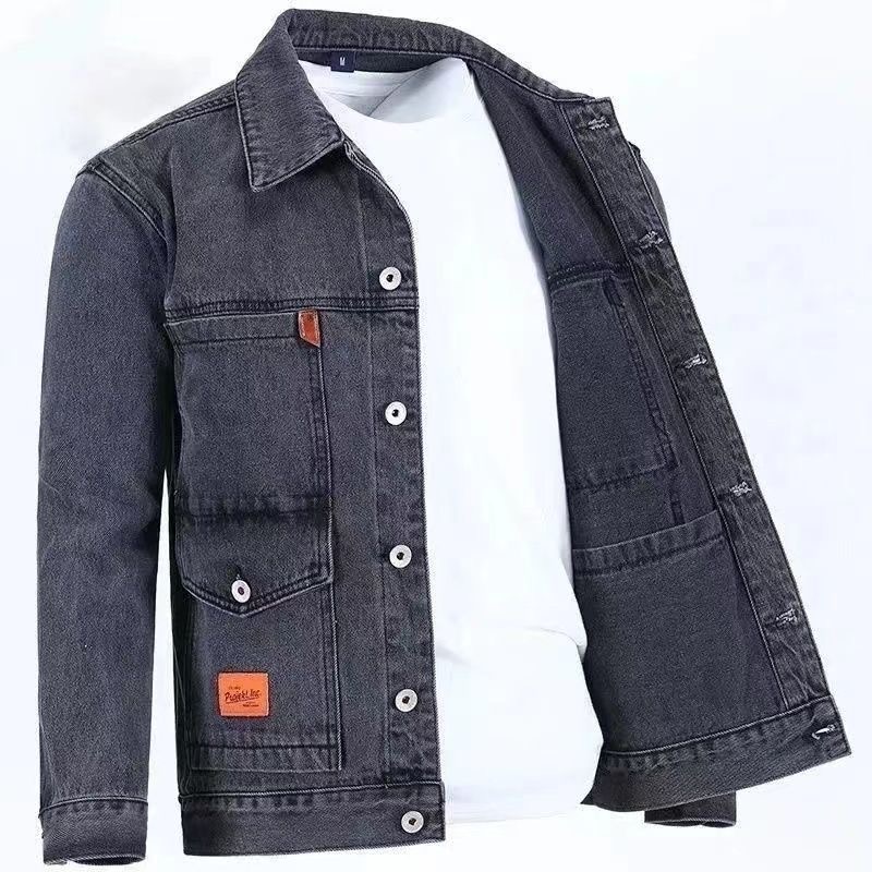 2023 primavera y otoño nueva t - Mens Fashion Denim Jacket reseña y precio