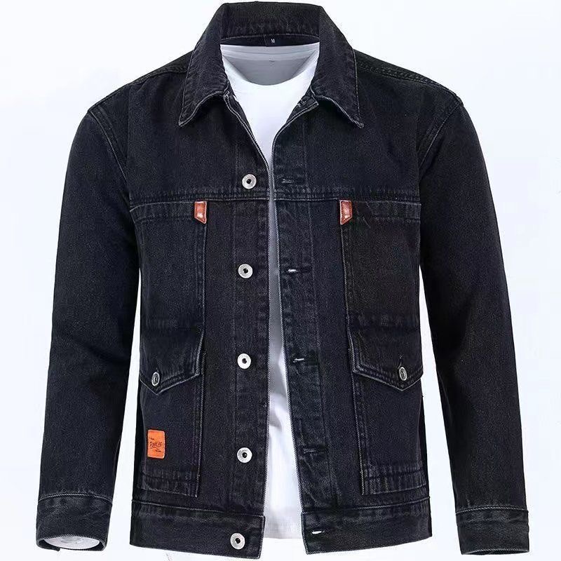 2023 primavera y otoño nueva t - Mens Fashion Denim Jacket reseña y precio