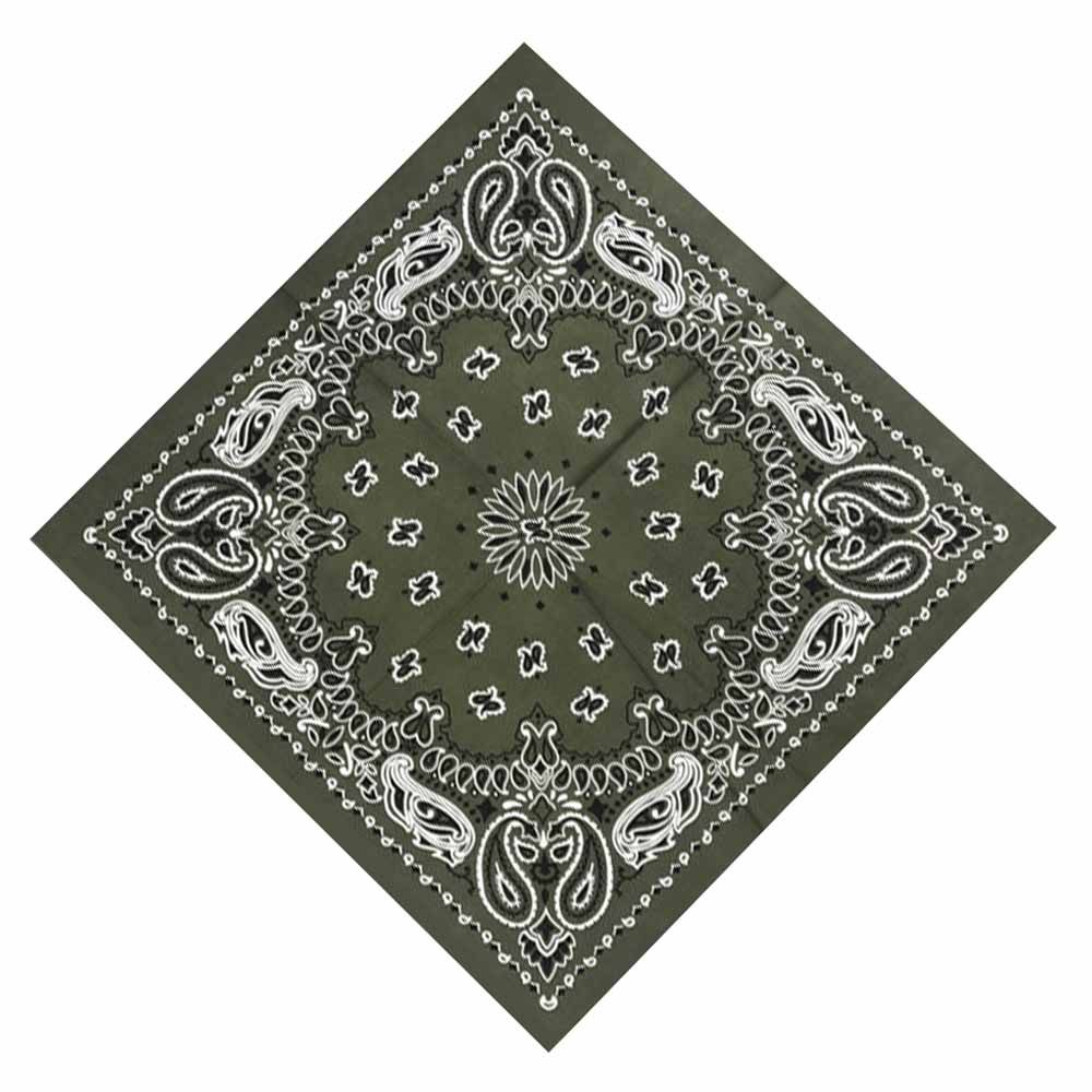 Pañuelo cuadrado tipo bandana  - Men'S Fashion Head Scarf reseña y precio