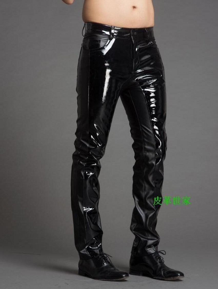 Nuevos pantalones de cuero con - Mens Fashion Winter 2025 reseña y precio