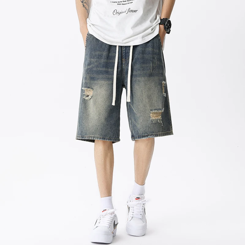 Pantalones cortos vaqueros fin - Men'S Fashion Overalls reseña y precio