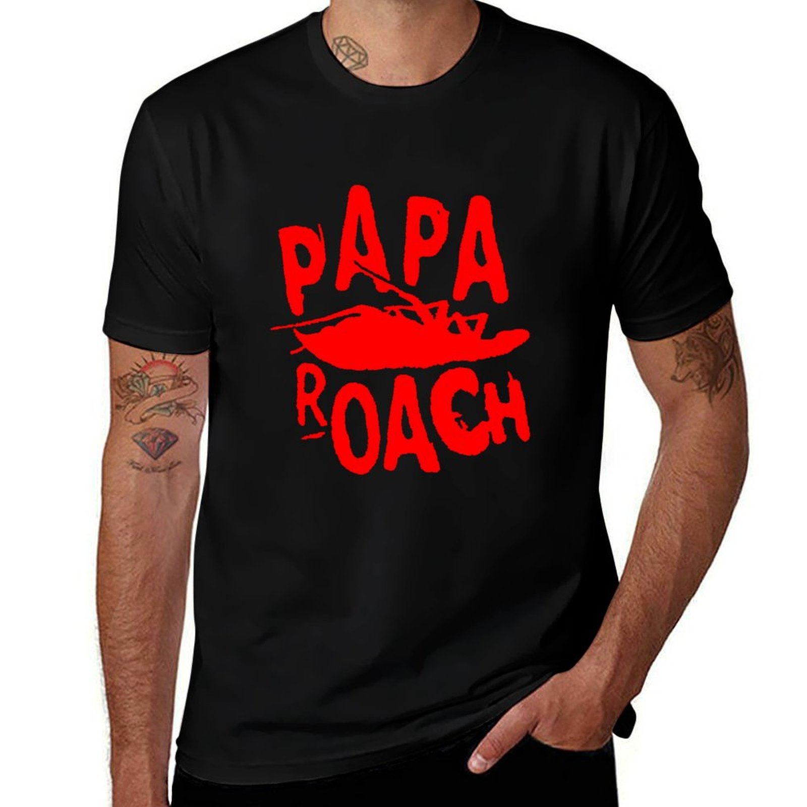 Camiseta con logo de Hard rock - Men'S Fashion Genres reseña y precio
