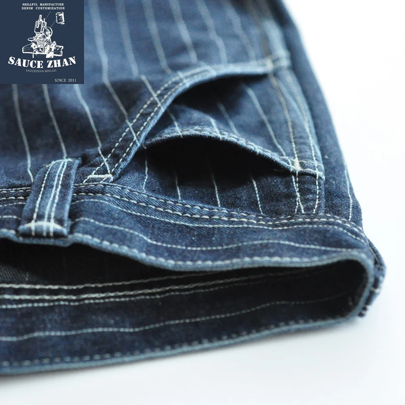 Saucezhan Jeans a Rayas para H - Skinny Jeans Ripped reseña y precio