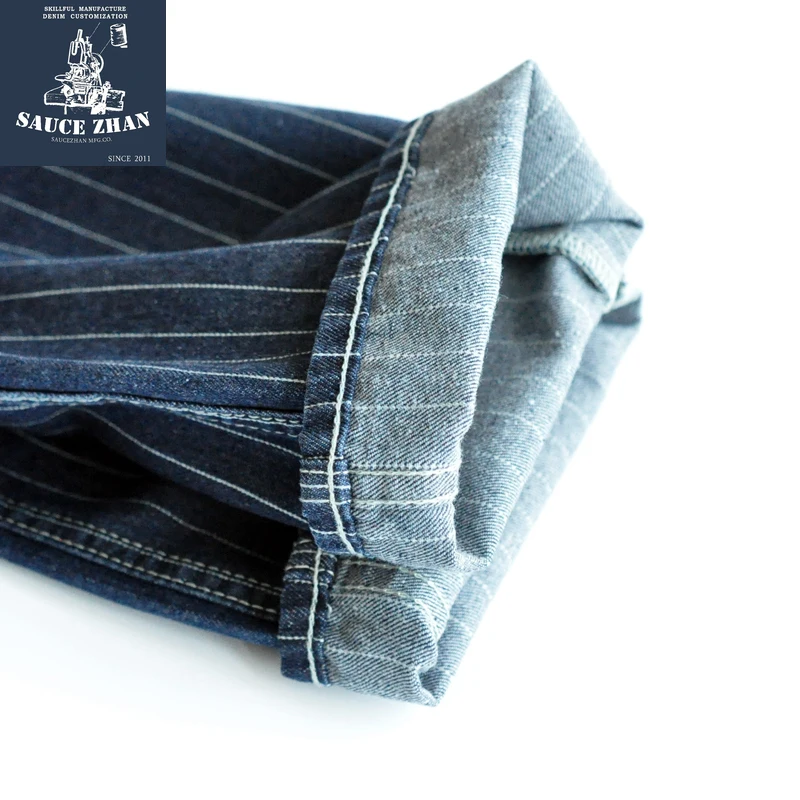 Saucezhan Jeans a Rayas para H - Skinny Jeans Ripped reseña y precio