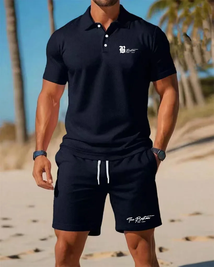 Conjunto de camisa Polo para h - Men'S Fashion Designer reseña y precio