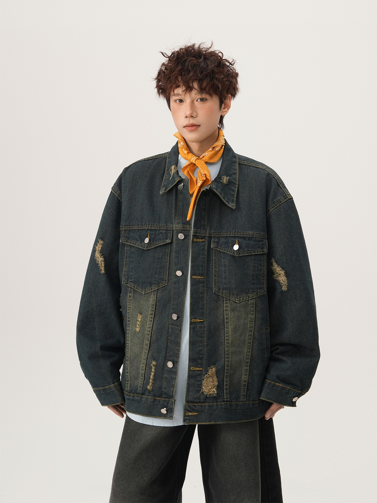 Chaqueta vaquera americana de  - Mens Fashion Denim Jacket reseña y precio
