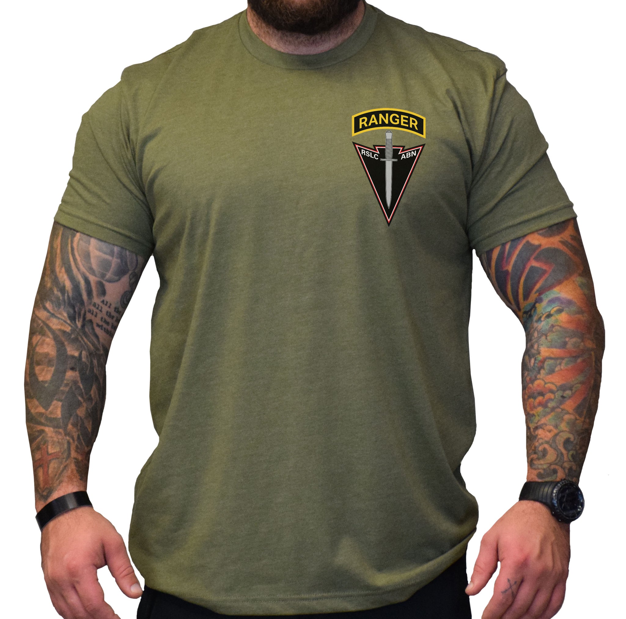 Camiseta con logotipo de Range - Military Shirt Men reseña y precio