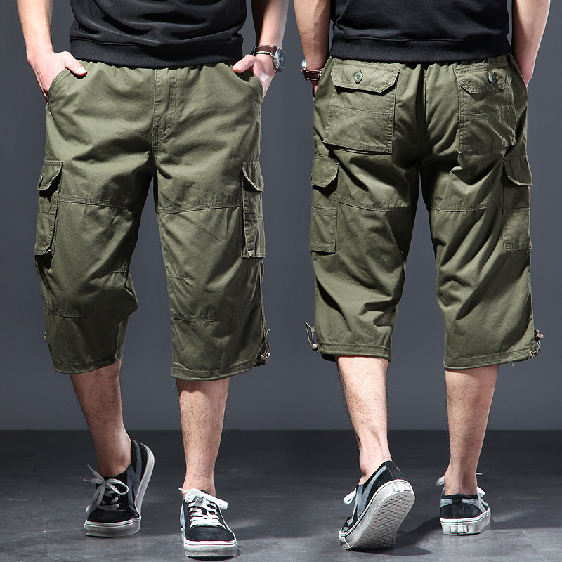 Pantalones 3/4 de Algodón para - Men'S Fashion Overalls reseña y precio