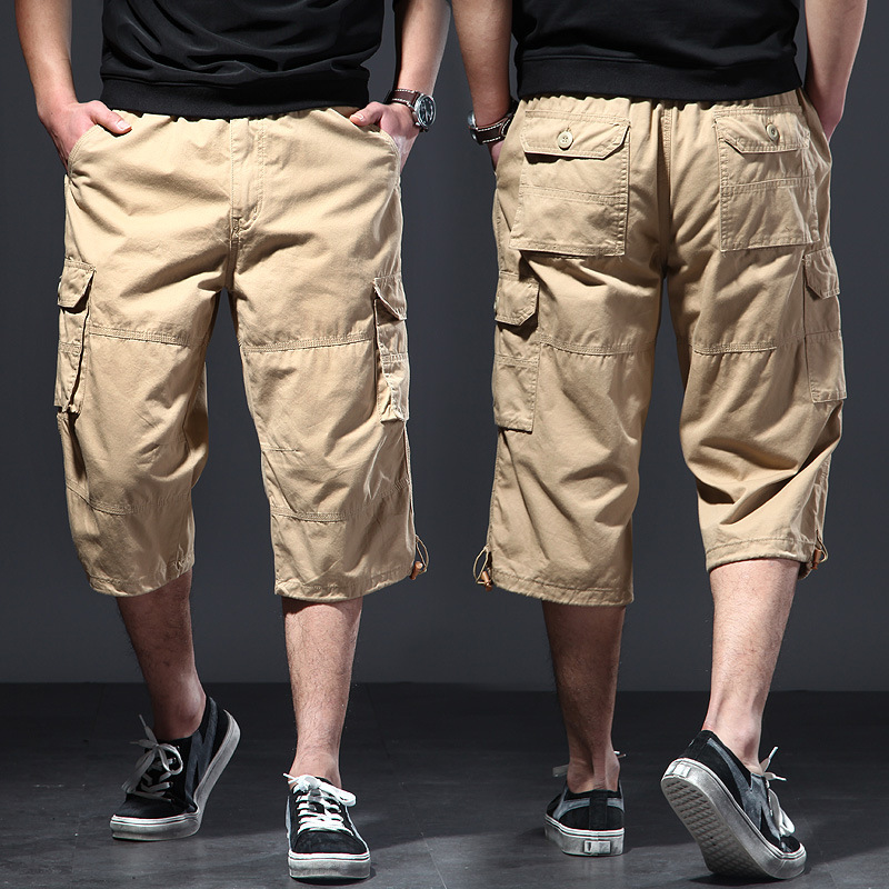 Pantalones 3/4 de Algodón para - Men'S Fashion Overalls reseña y precio