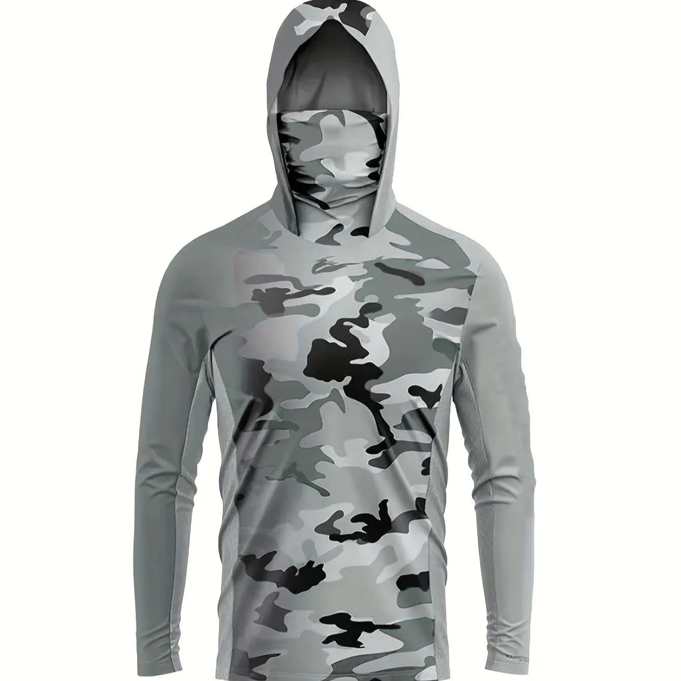 Camiseta de Pesca con Capucha  - Military Shirt Men reseña y precio