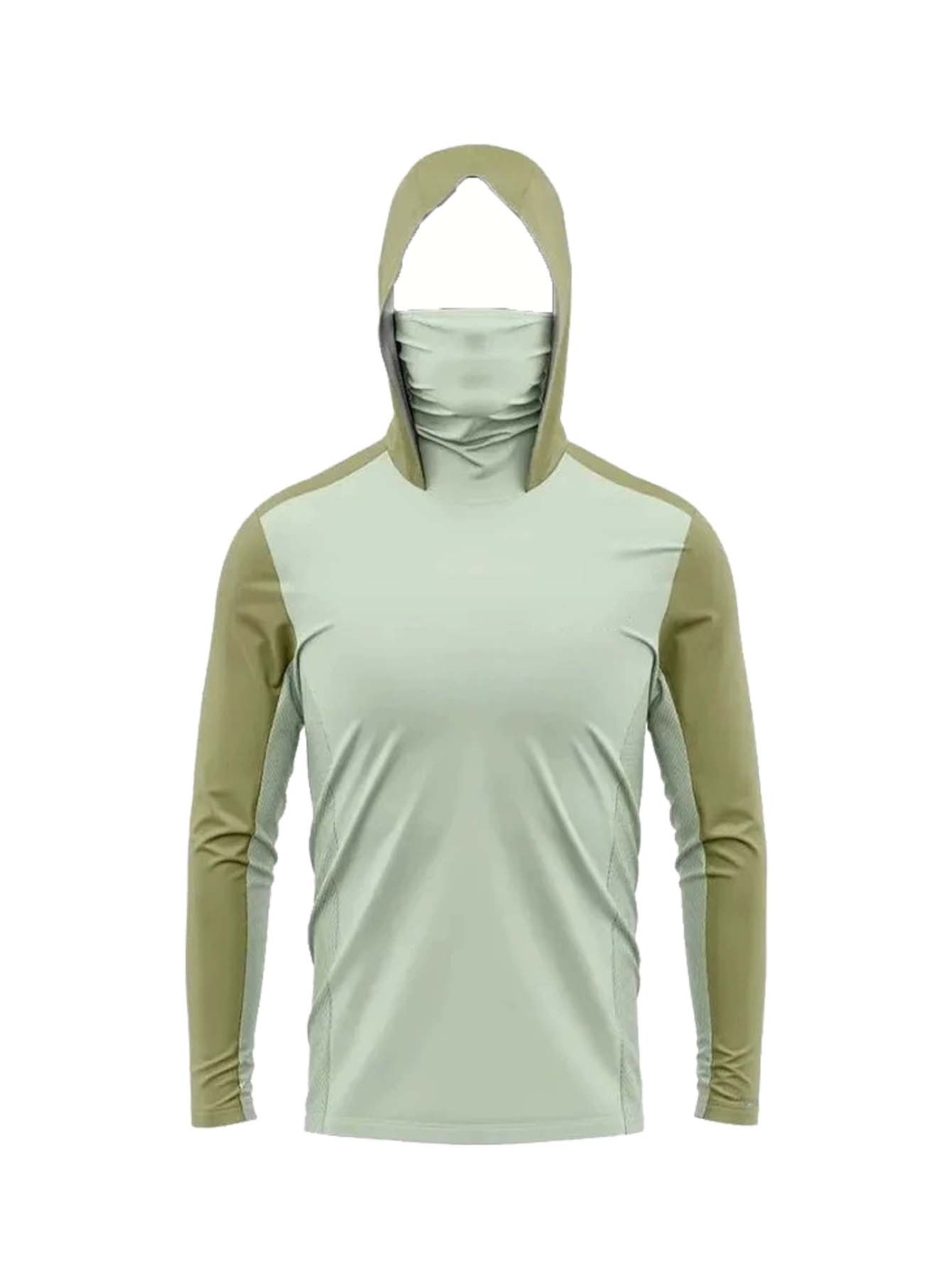 Camiseta de Pesca con Capucha  - Military Shirt Men reseña y precio