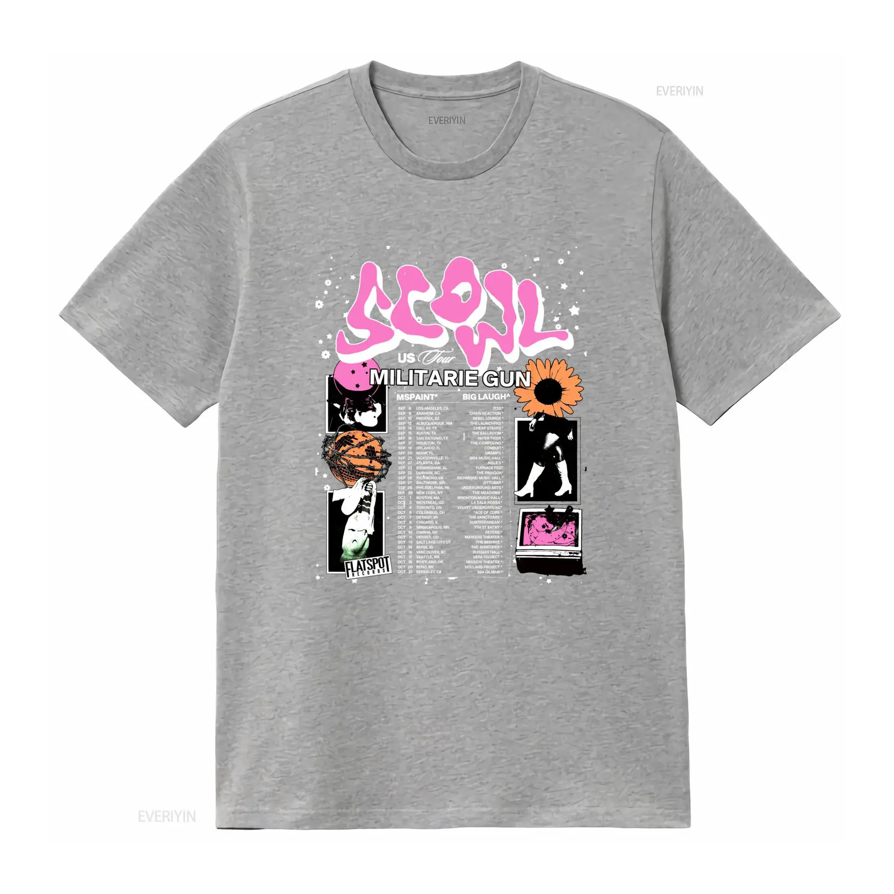 Camiseta para adulto Scowl and - Military Shirt Men reseña y precio