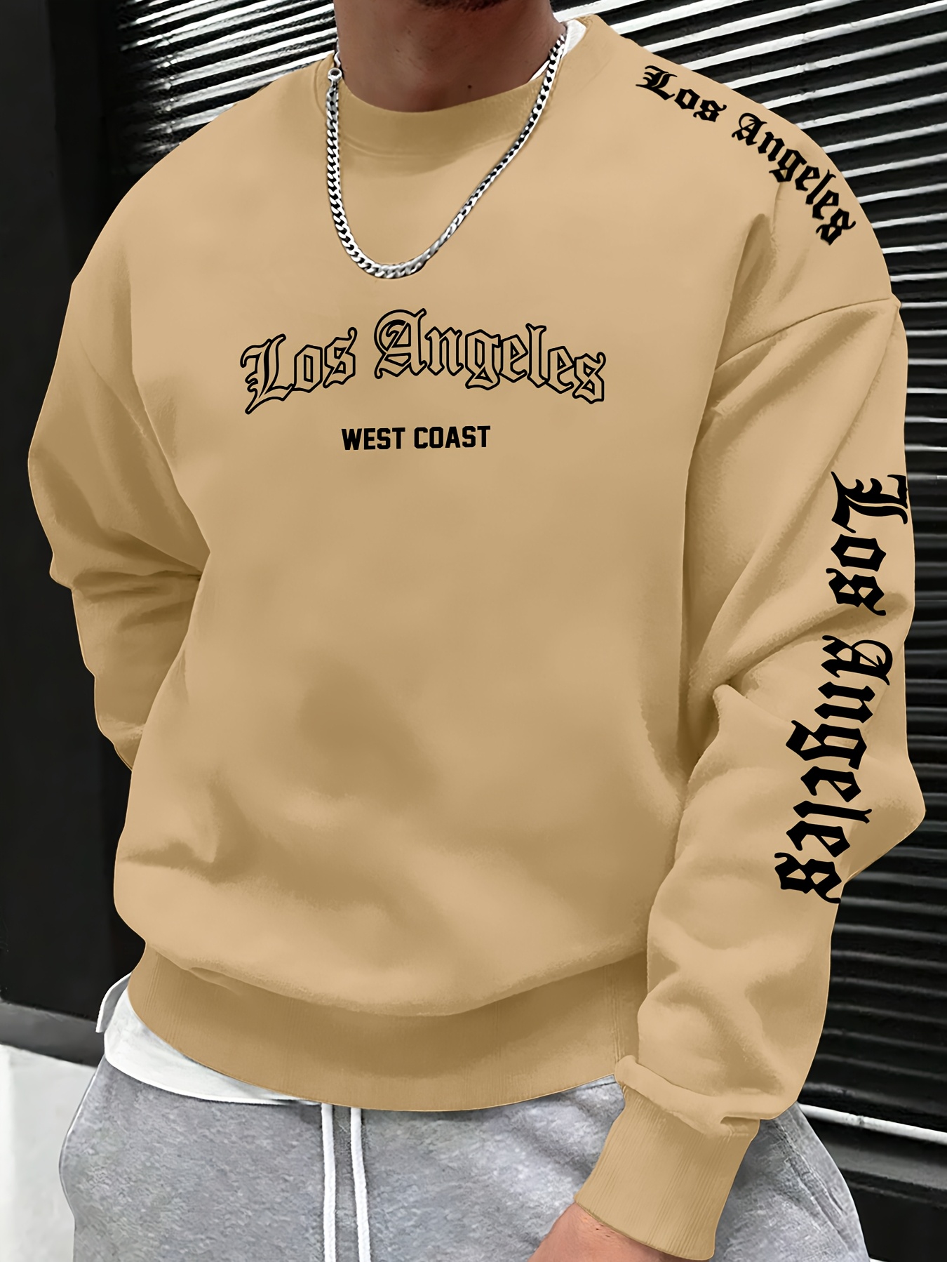 Sudadera de Cuello Redondo par - Mens Fashion Top reseña y precio
