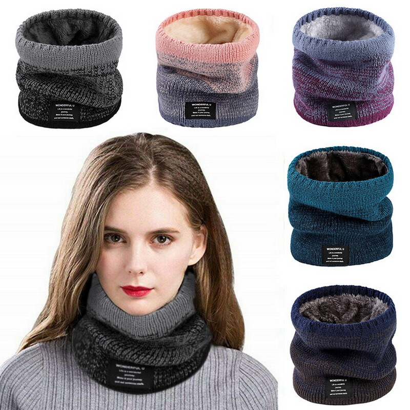 Bufanda de punto con gradiente - Men'S Fashion Head Scarf reseña y precio