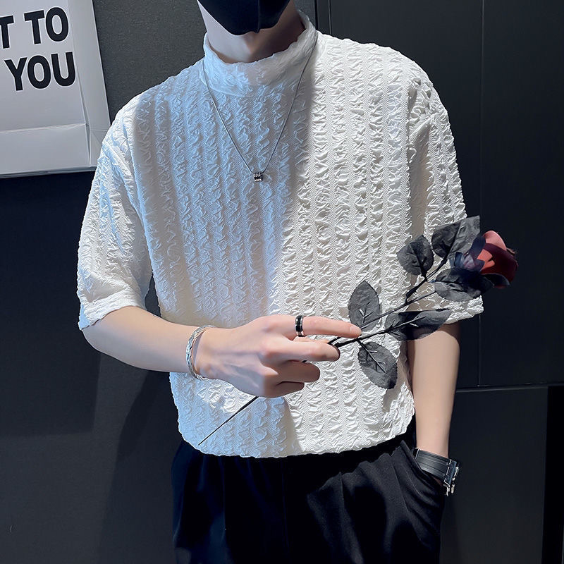 Camiseta de Manga Corta con Cu - Men'S Fashion Looks 2026 reseña y precio