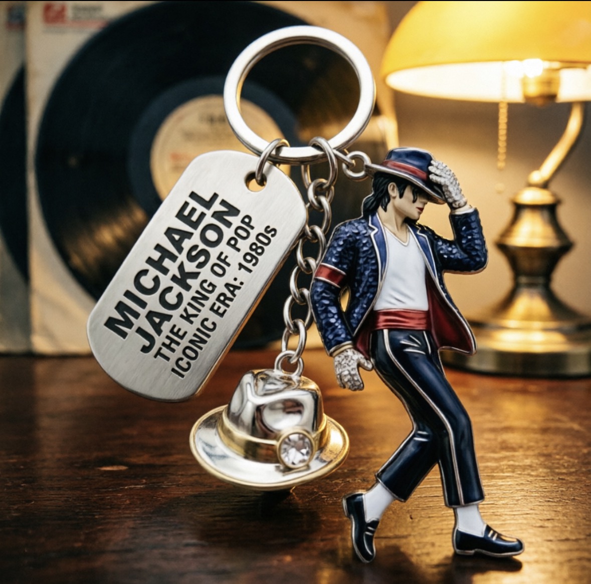 Llavero de Michael Jackson, Co - Men'S Fashion Designer reseña y precio