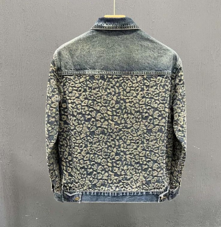 Chaqueta de Mezclilla Estilo C - Mens Fashion Denim Jacket reseña y precio