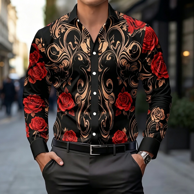 Camisa de hombre 2026, nueva m - Mens Fashion Top reseña y precio