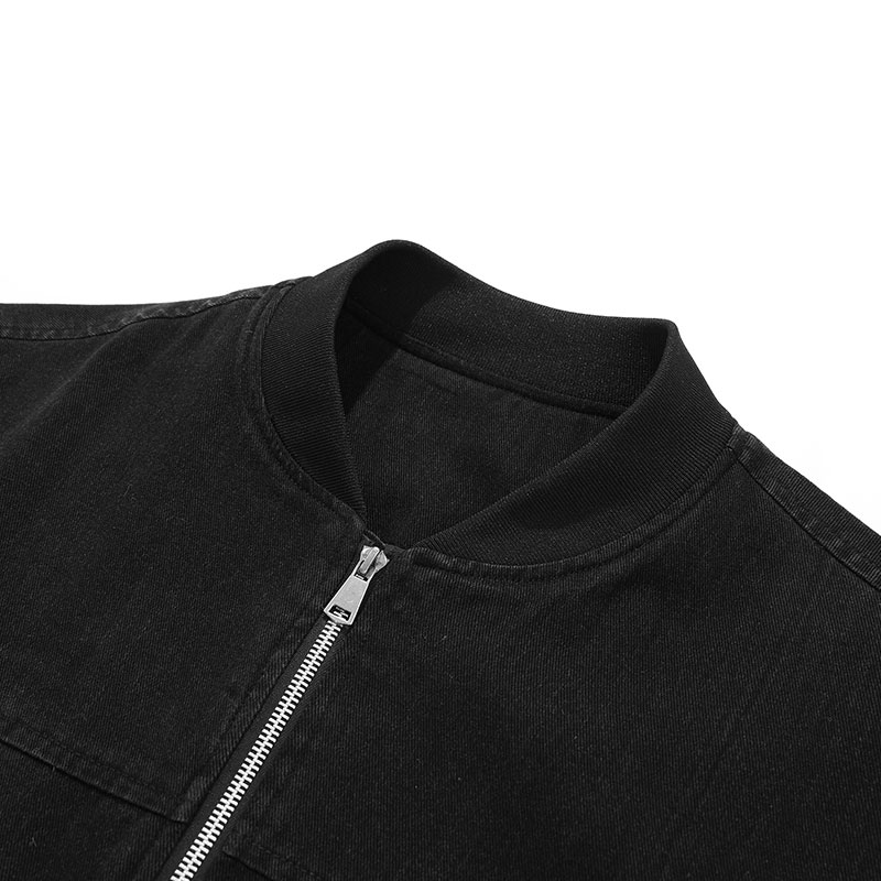 Chaqueta deportiva de primaver - Mens Fashion Denim Jacket reseña y precio