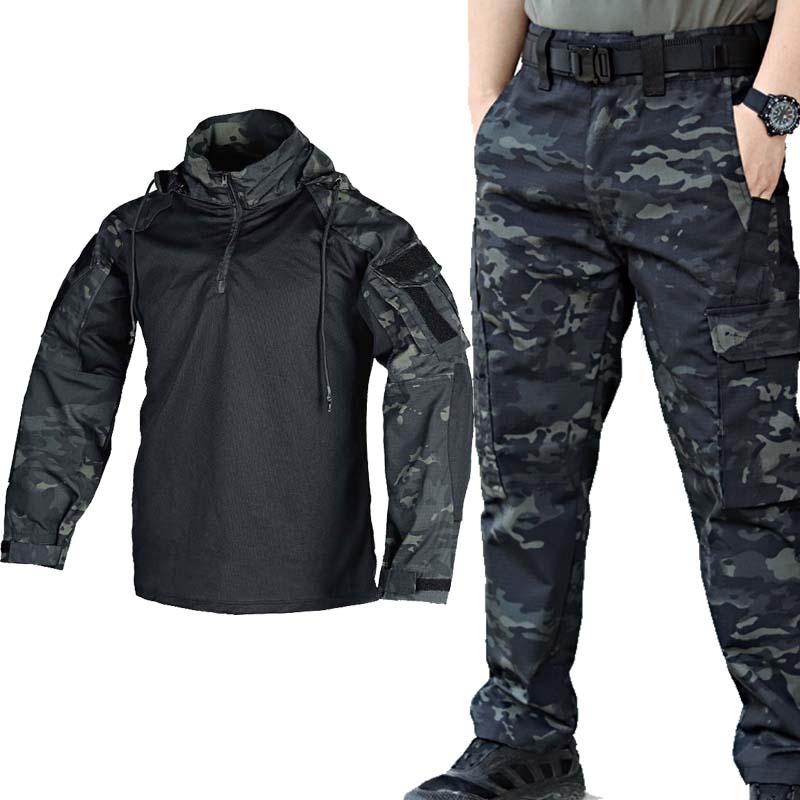 Conjunto de camisa y pantalone - Military Shirt Men reseña y precio