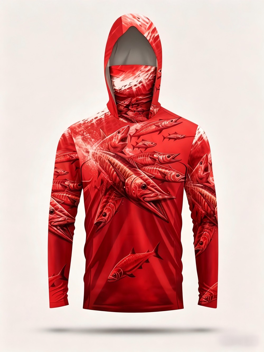 Camiseta de Pesca con Capucha  - Mens Fashion Top reseña y precio