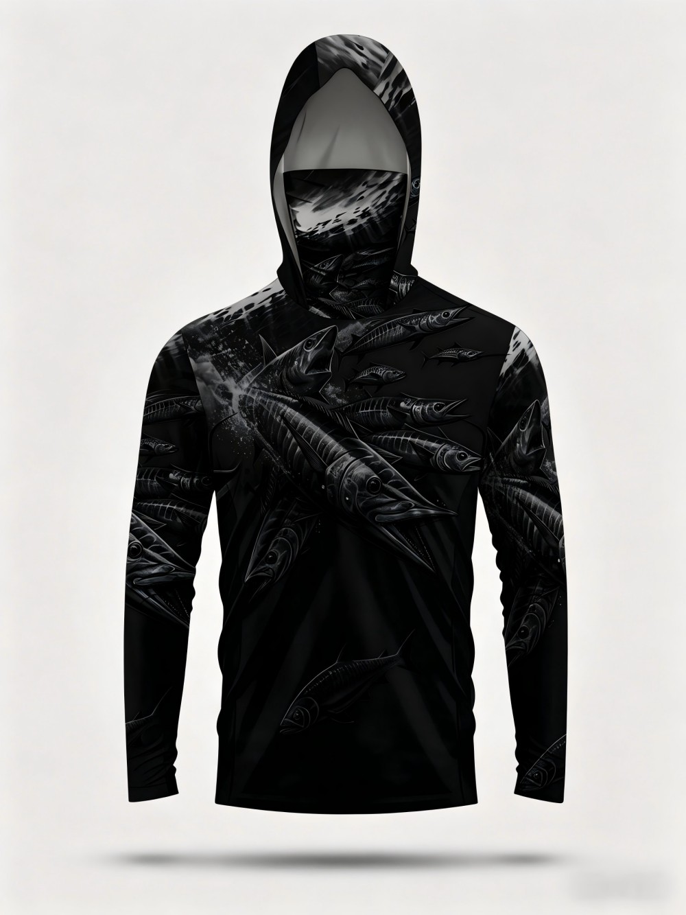 Camiseta de Pesca con Capucha  - Mens Fashion Top reseña y precio