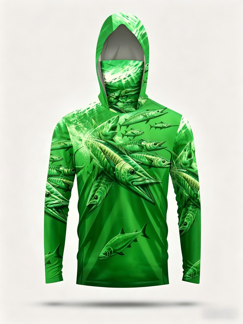 Camiseta de Pesca con Capucha  - Mens Fashion Top reseña y precio