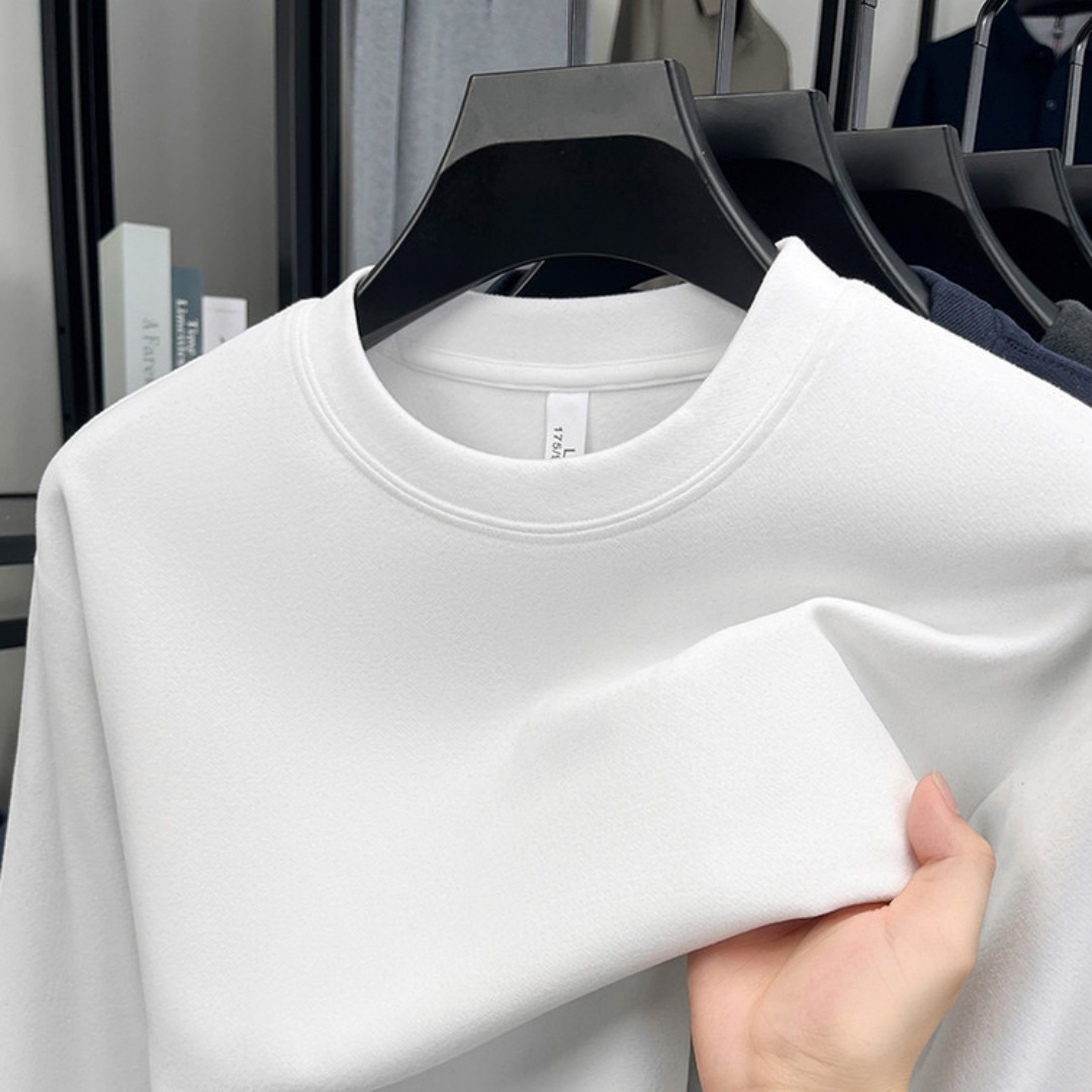 Camiseta de manga larga con cu - Mens Fashion Top reseña y precio
